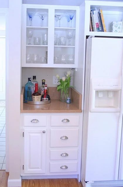 Freshened-up Kitchen Remodel Around Existing Countertops