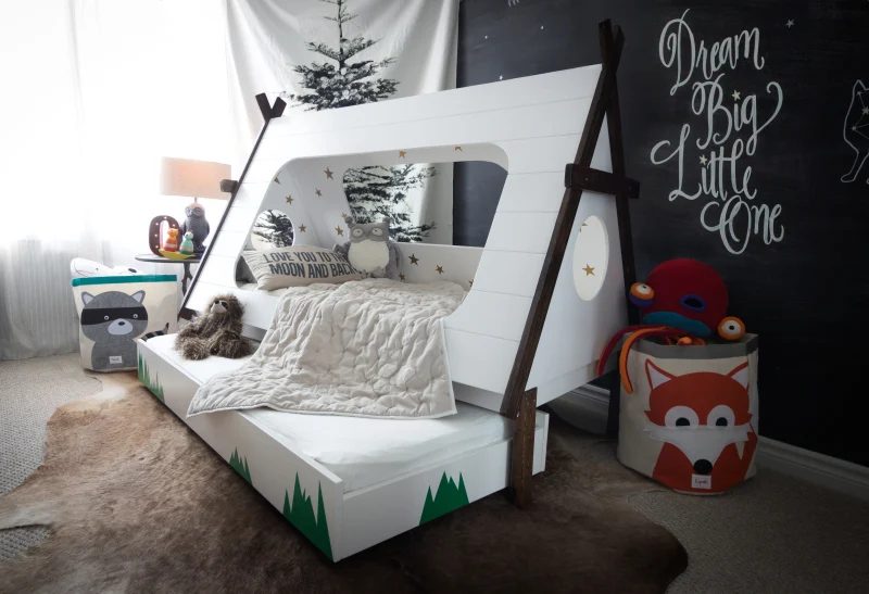 memorable tent trundle bed in the cutest kids room ever Hello Bowsers