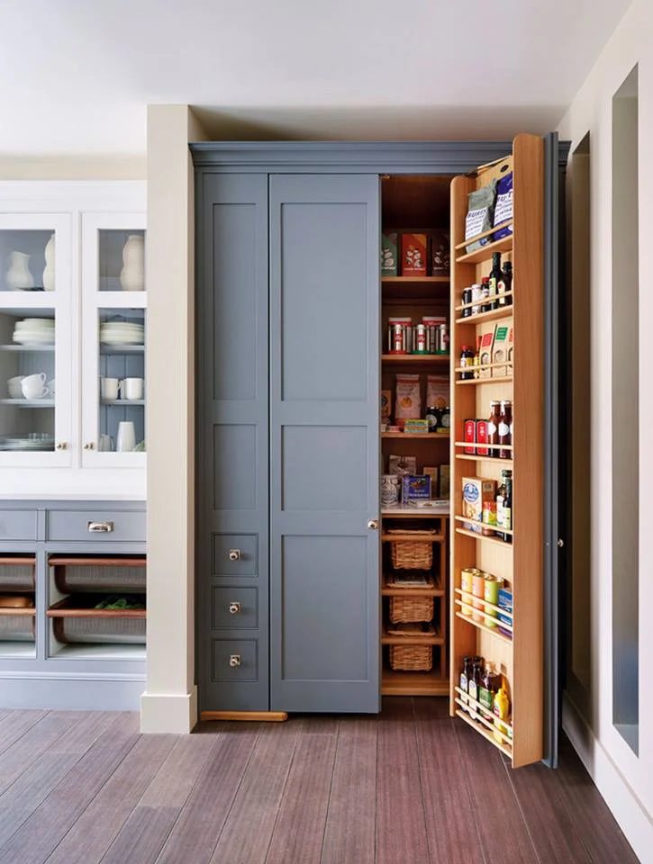 memorable built-in pantry Mylands via Houzz