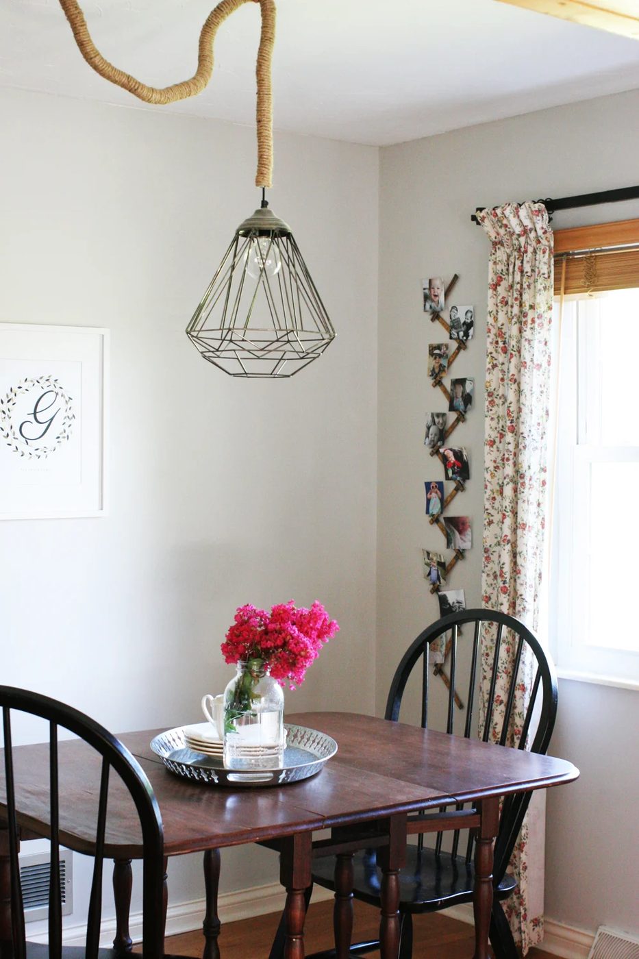 farmhouse style breakfast nook makeover, Craftivity Designs