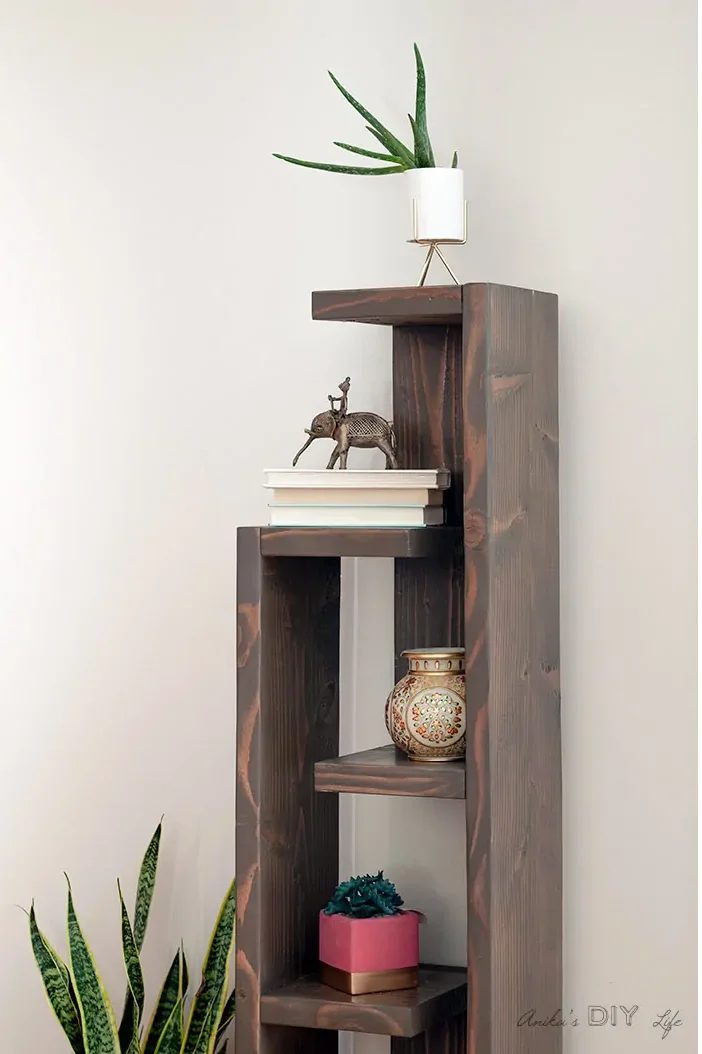 Modern Bookshelf Anika's Handmade Life