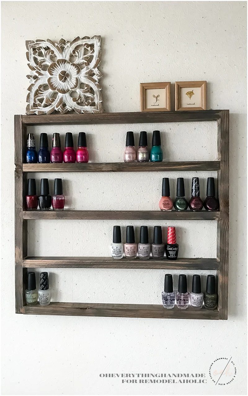Rustic Wooden Display Finished Project