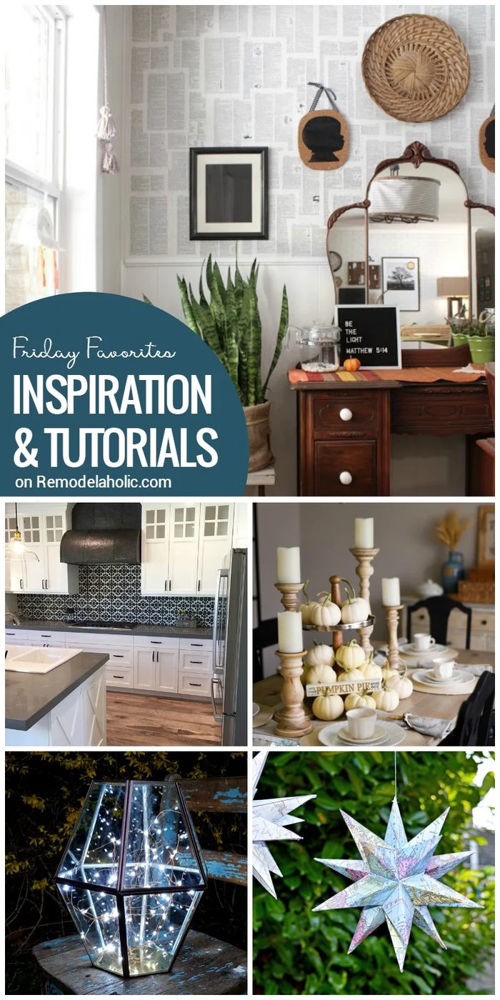 Friday Favorites: striking backsplashes, smart boot storage, neutral fall decor, and more on Bekob.com