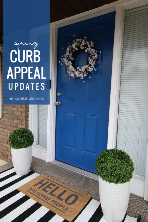 straightforward Spring Curb Appeal Updates For A Front Porch #Bekob