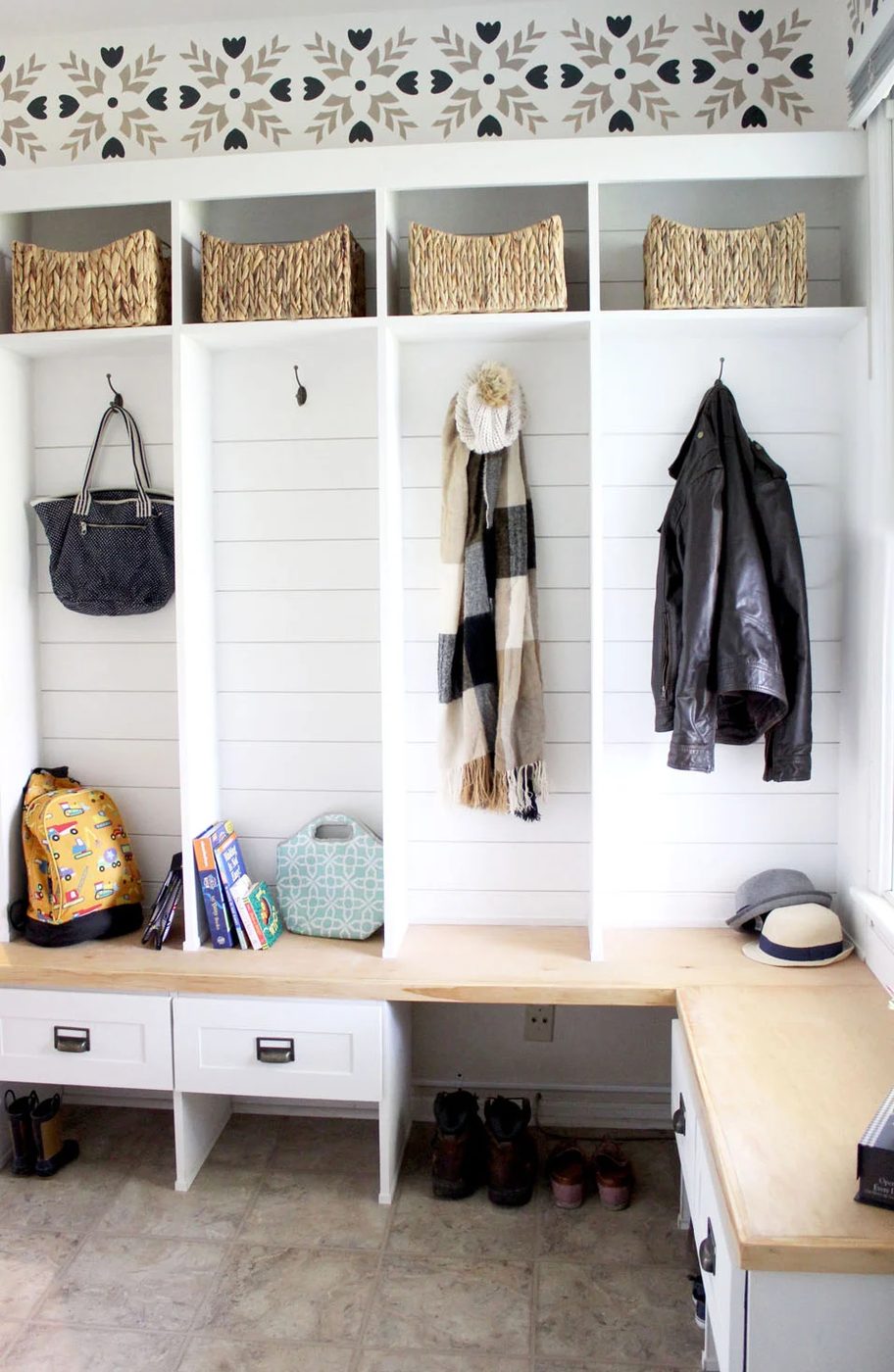 003 Mudroom Makeover R