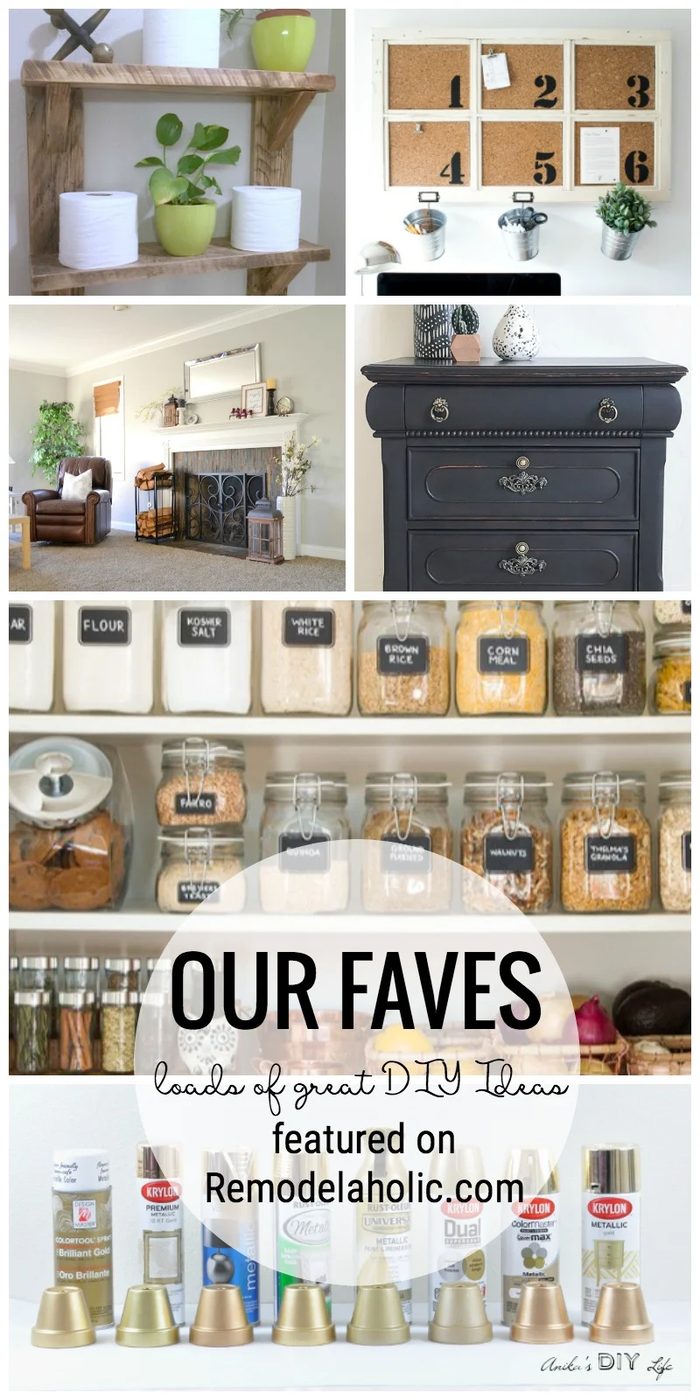 Organized Pantries, Black Furniture, The Best Gold Spray Paint And More Friday Favorites Featured On Bekob.com
