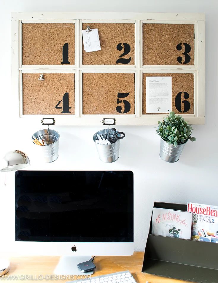 Diy Bulletin Board walkthrough For The Office Grillo Designs Www.grillo Designs.com 1 Of 1