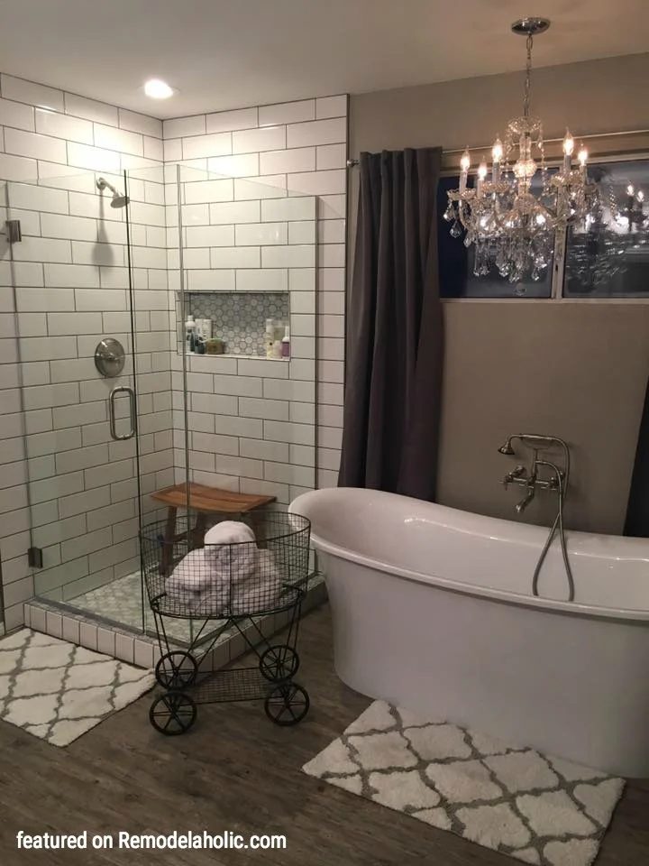 Master Bathroom Sunday Share Makeover Featured On Bekob.com