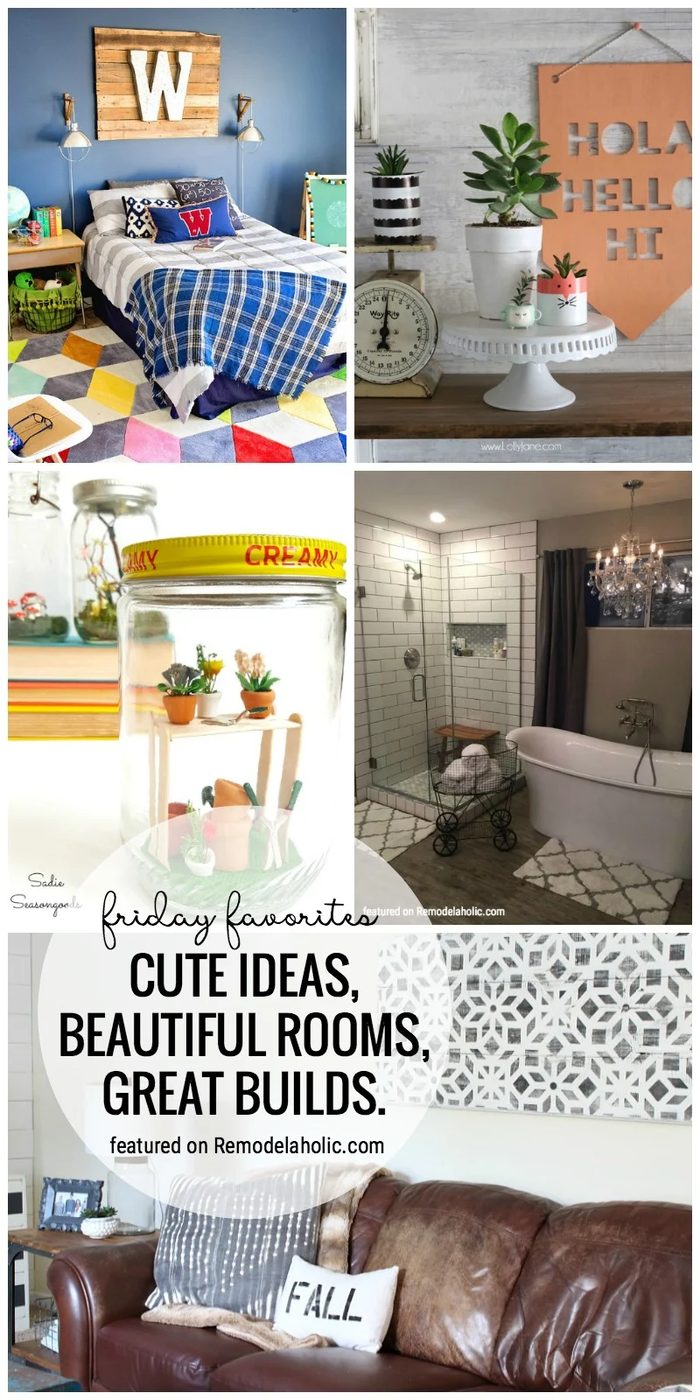 Friday Favorites: Cute options, striking rooms, great builds. All featured on Bekob.com