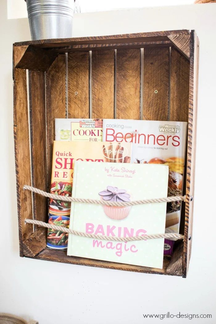 Crate Bookshelf Grillo Designs