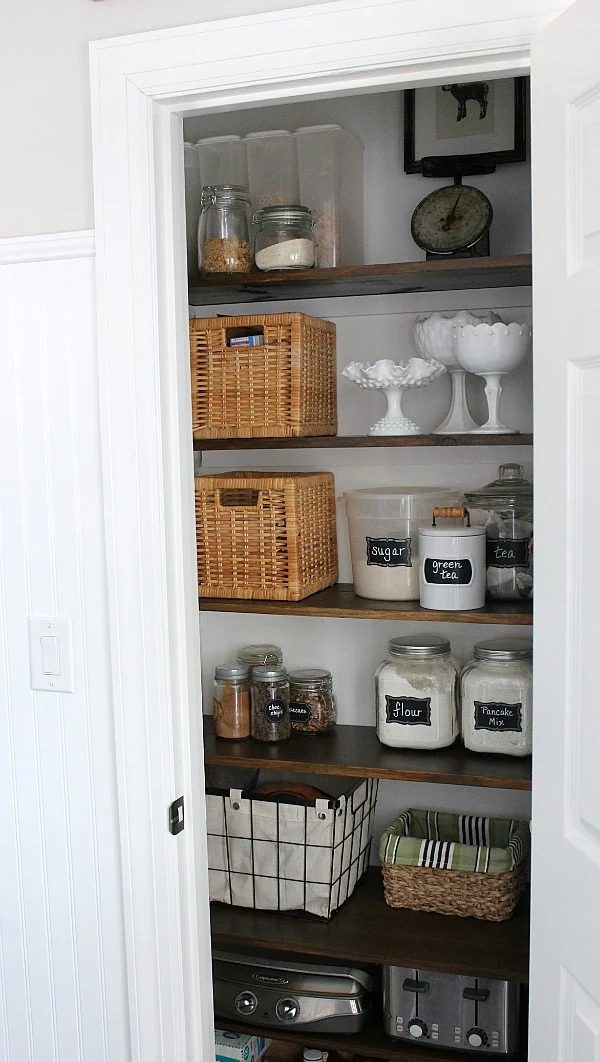 Farmhouse Pantry Makeover, Noting Grace