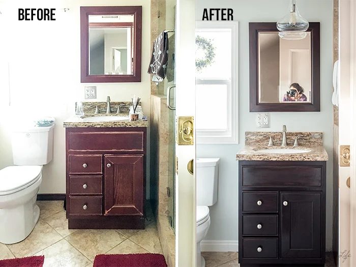 Weekend Refresh For A Small Bathroom, Anika's Diy Life