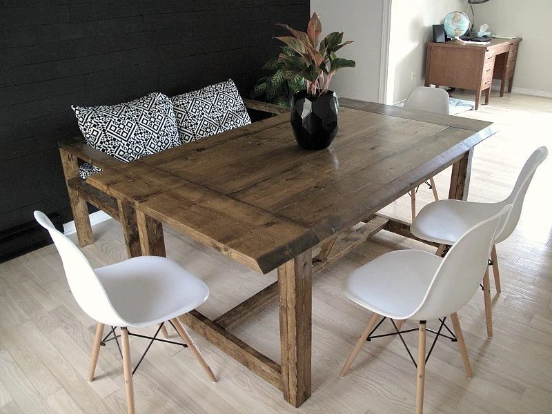 build a dining room table for $75, Shark Tails