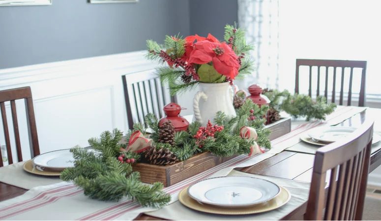 Feature Stained Wood Tray