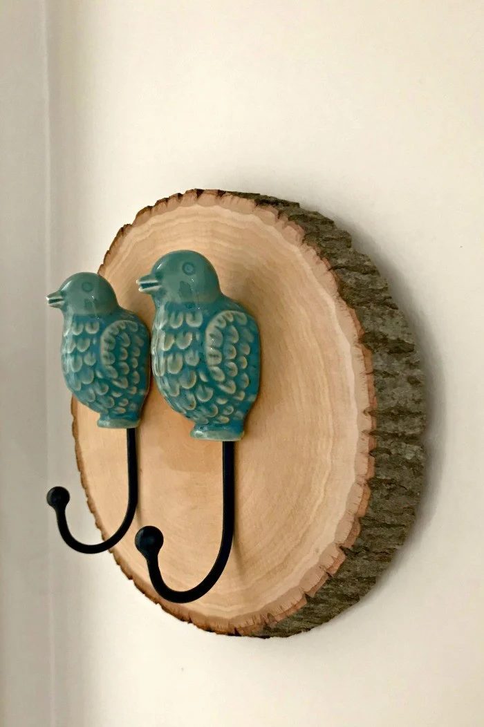 Wood Slice Handmade Wall Hook Decor options 8