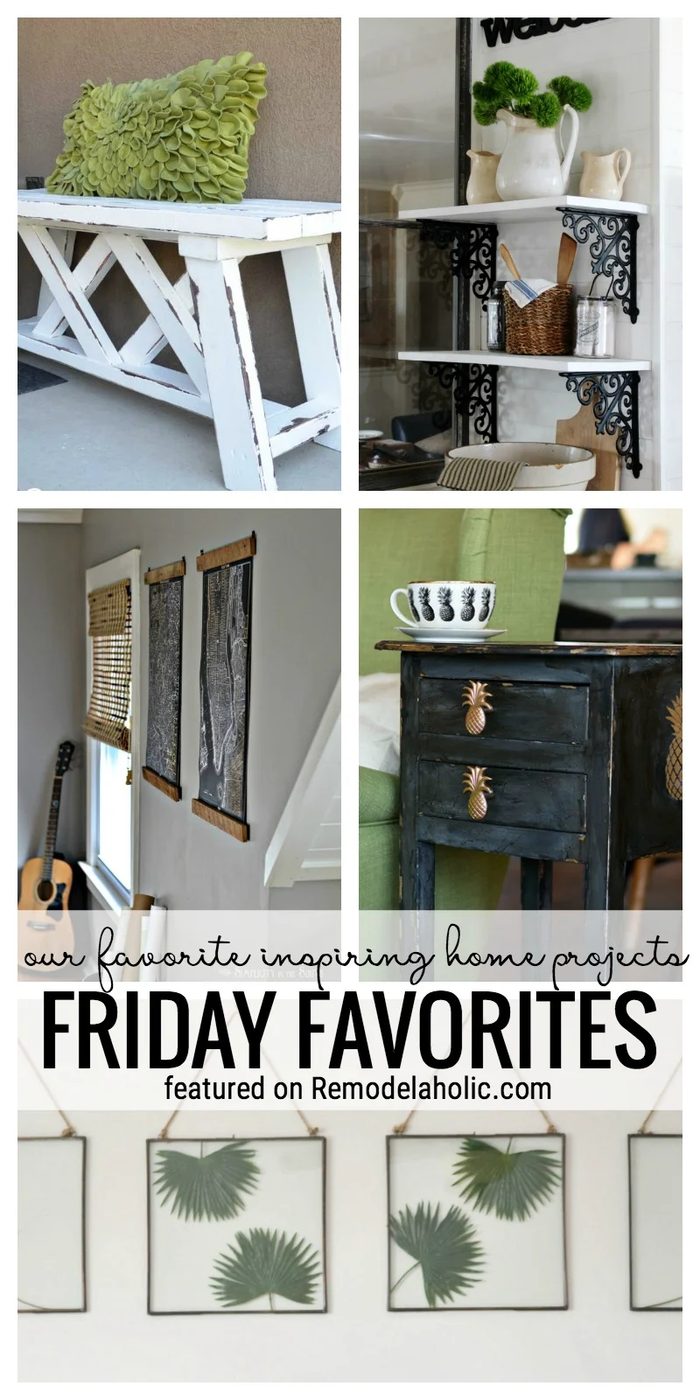 Our go-to Inspiring Home Projects Featured On Friday Favorites On Bekob.com