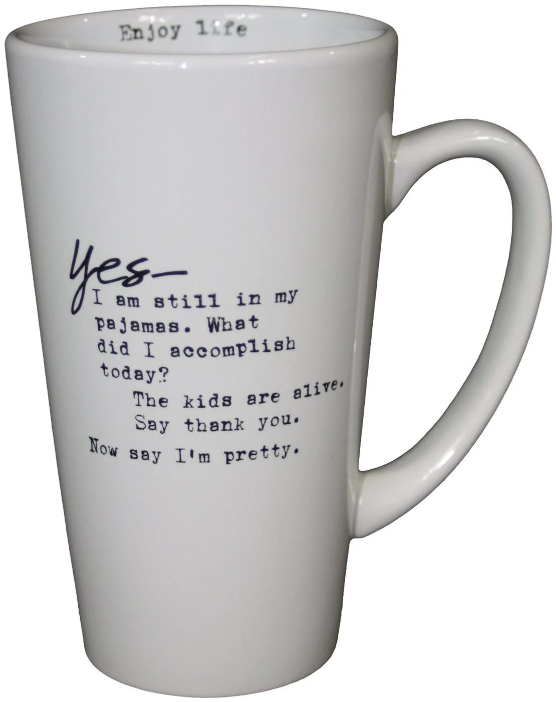 This is the BEST mom mug EVER! Especially for stay at home moms who hear 'what did you do all day' all the time