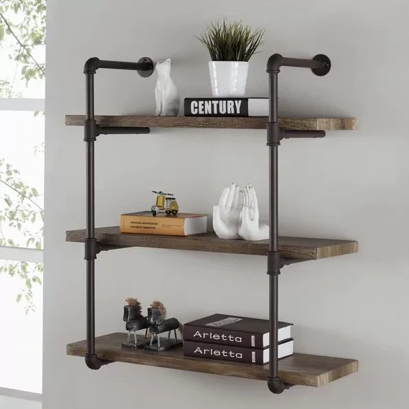 Industrial Pipe Wall Shelf, SYL