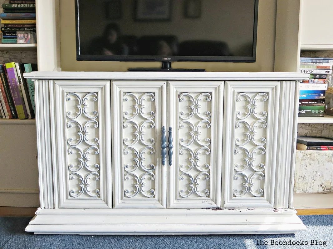Vintage Tv Cabinet Makeover Boondocks Blog