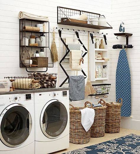 Laundry Room Organizer Pottery Barn