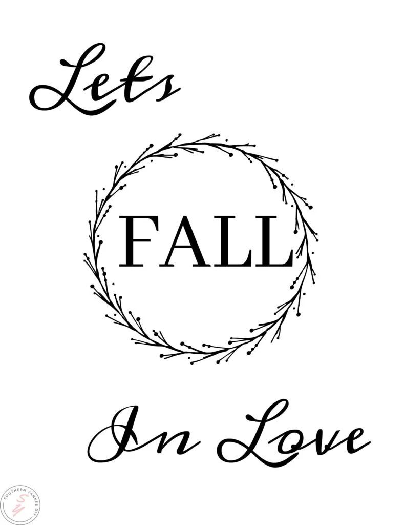 Fall Printable 2