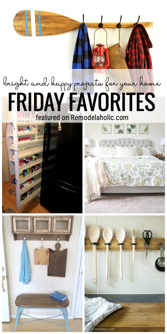 Find bright and happy projects for your home in this week's edition of Friday Favorites featured on Bekob.com