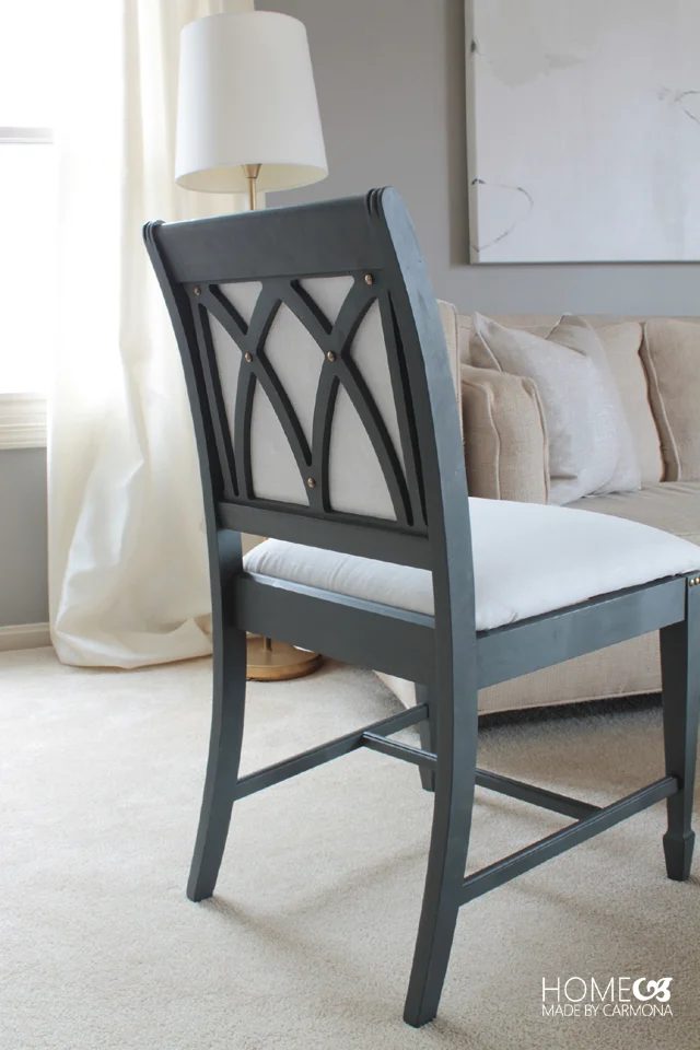 Chair Makeover Designed Backing