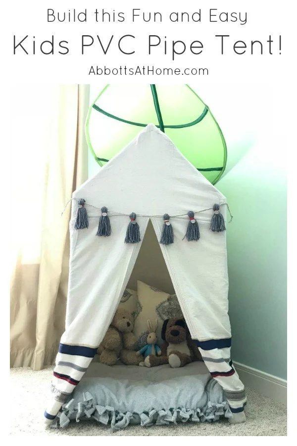 Kids PVC Tent Build Plan Pinterest B