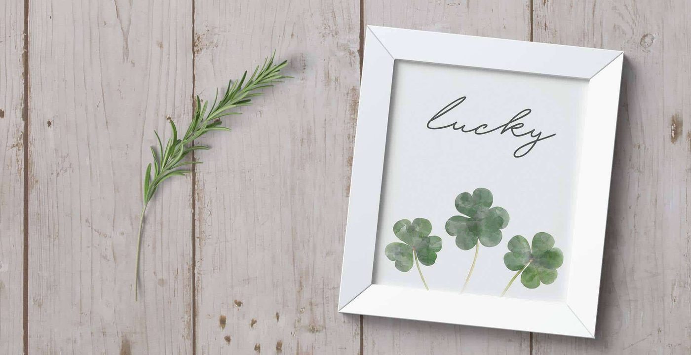 St Patricks Day Printable Art, Home Beautifully