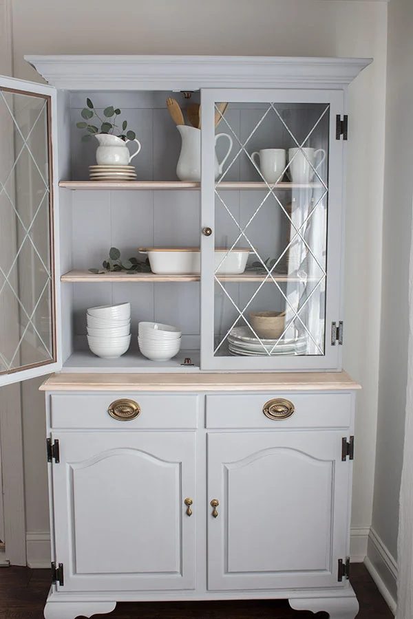 Dining Room Furniture Upcycle Hutch Makeover