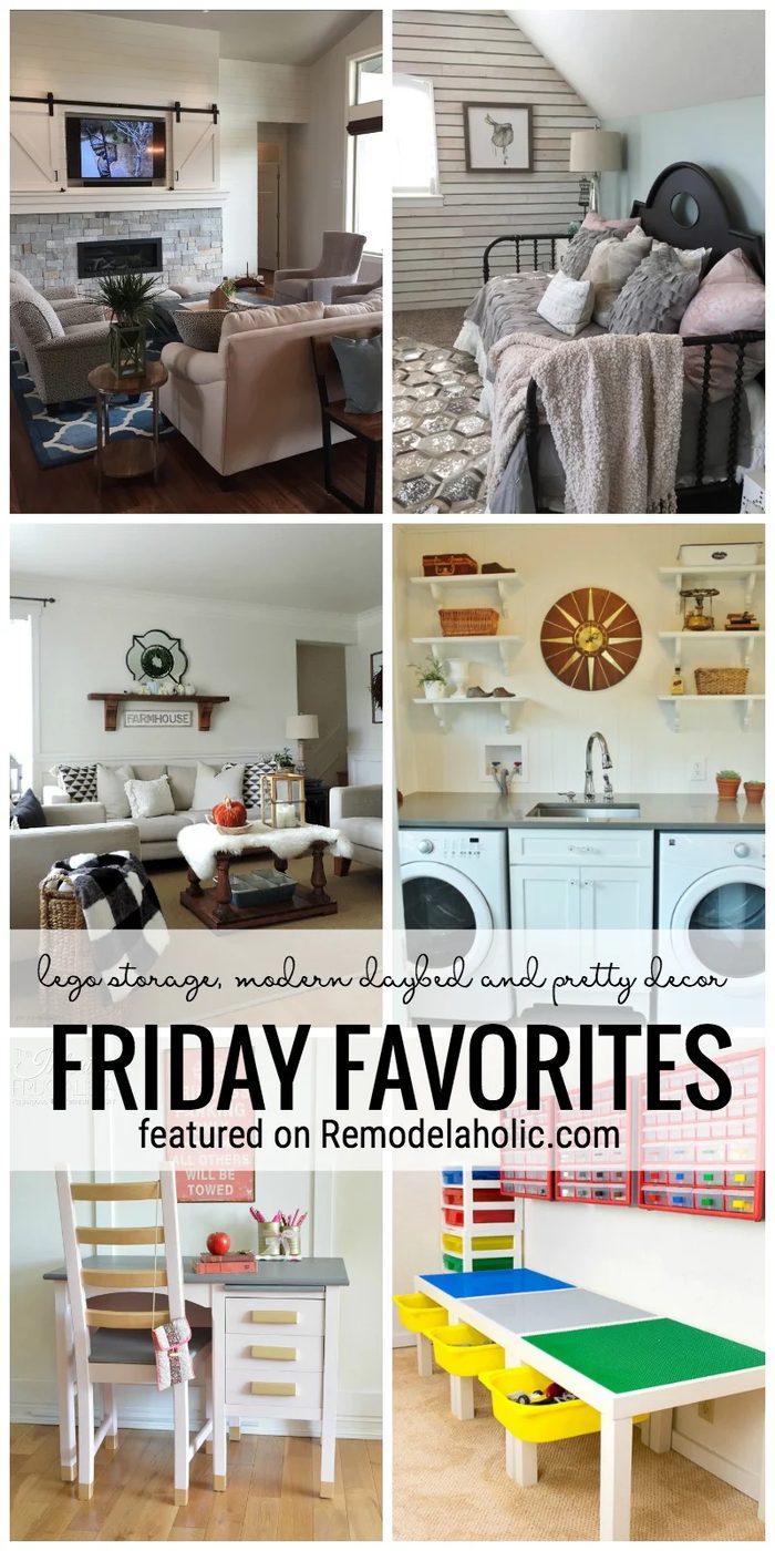 LEGO Storage, Modern Daybed And Pretty Decor Featured On Bekob.com For Friday Favorites