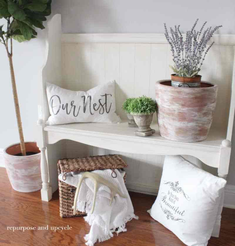 How To Age A Clay Terra Cotta Pot With Paint 5