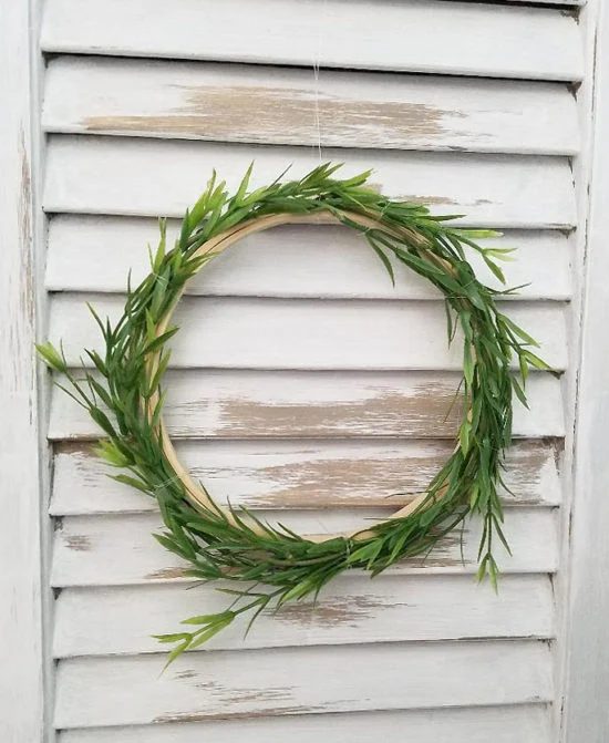 Pf straightforward Handmade Wreath The Honeycomb HOme