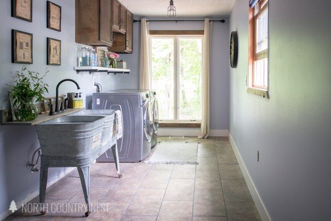 Traditional Industrial Laundry Room 29