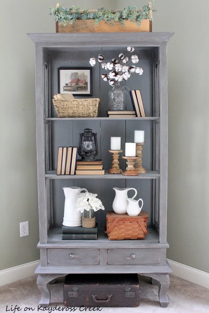 Painted Furniture Antique Cabinet Makeover Farmhouse Life On Kaydeross Creek