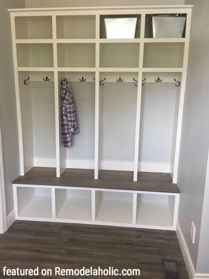 Coat Closet To Locker System Featured On Bekob.com