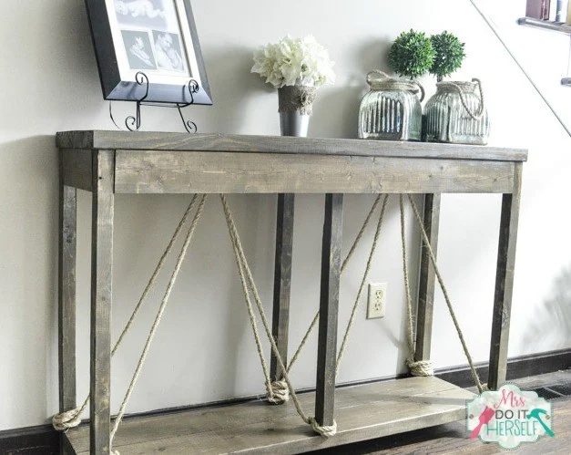 handmade-entry-table-with-rope-accents-mrs-do-it-herself