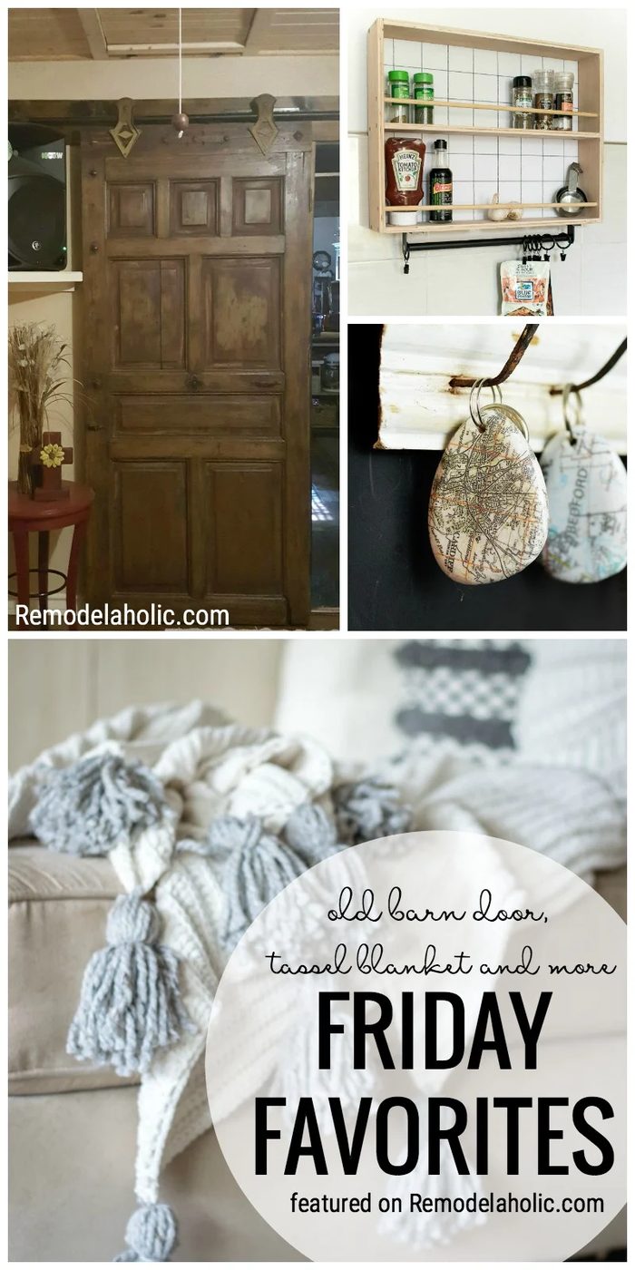 We Are Sharing Some Of Our Favorites From This Week Like An Old Barn Door, Tassel Blanket And More Featured In Our Friday Favorites At Bekob.com