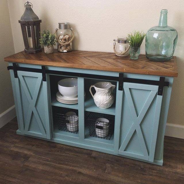 Sliding Door Hutch