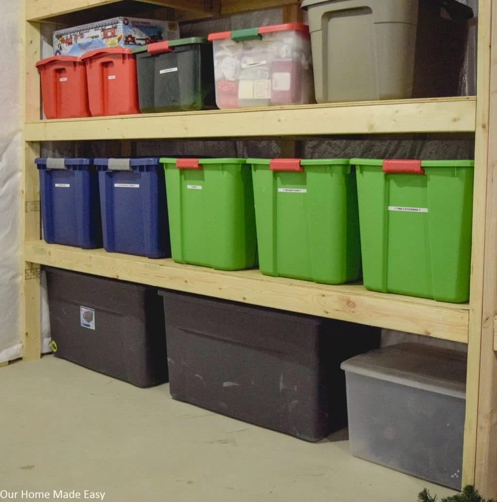 Ourhomemadeeasy Diy Storage Shelving
