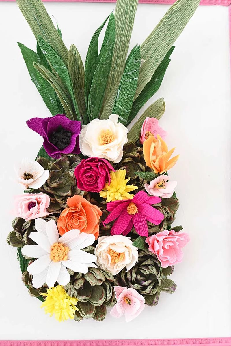How To Make A Paper Flower Wall Decoration 2 S