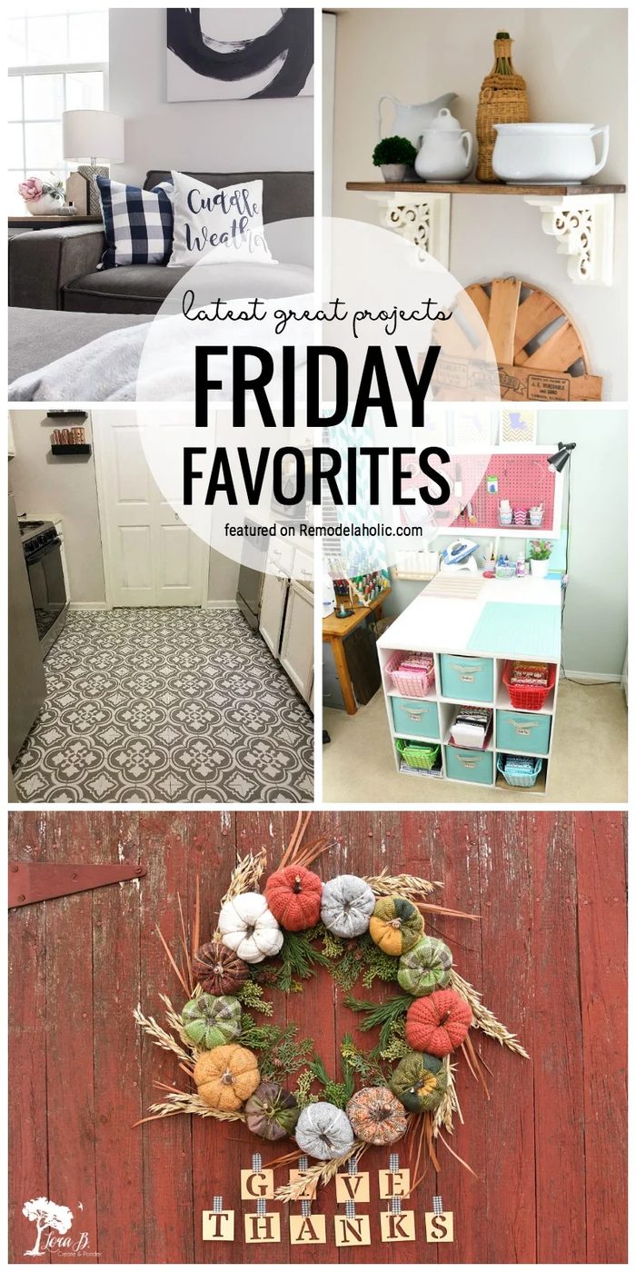 It is time to share our latest great projects we love for Friday Favorites featured on Bekob.com