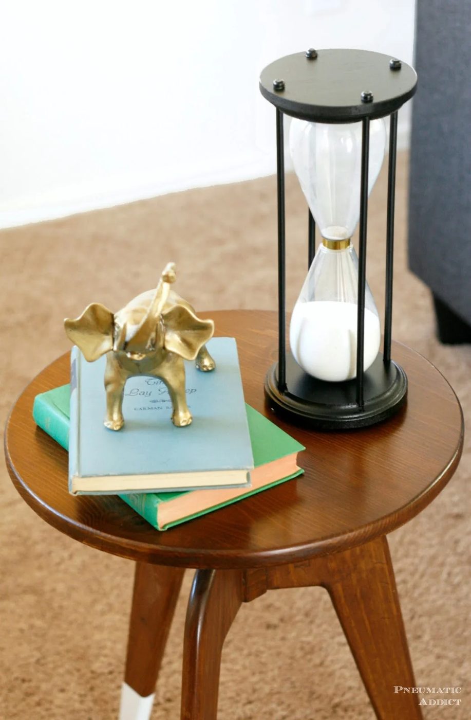 Handmade hourglass from upcycled soap bottles Pneumatic Addict