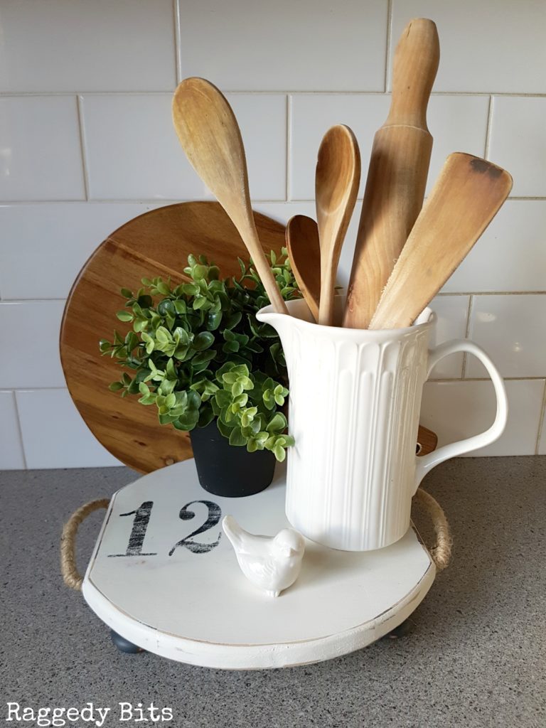 Farmhouse Repurposed Cheese Board Footed Tray 9 768x1024