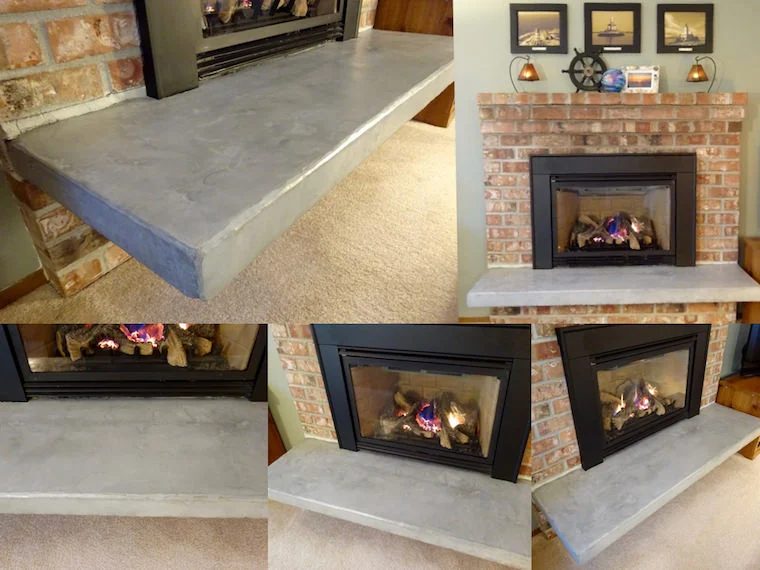 Concrete Hearth Update, Single Girls Handmade