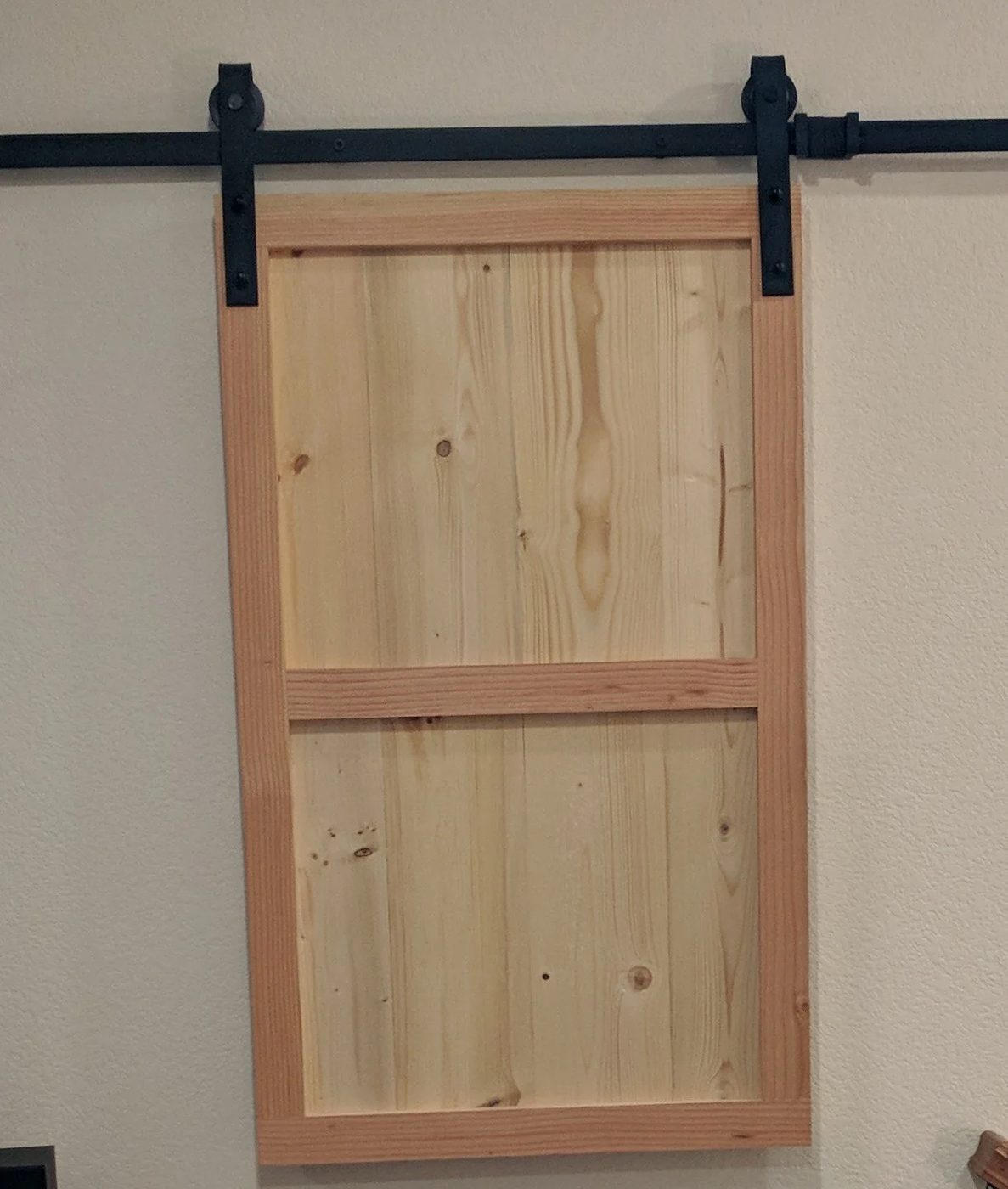 Denise Window Covering Barn Doors Unfinished