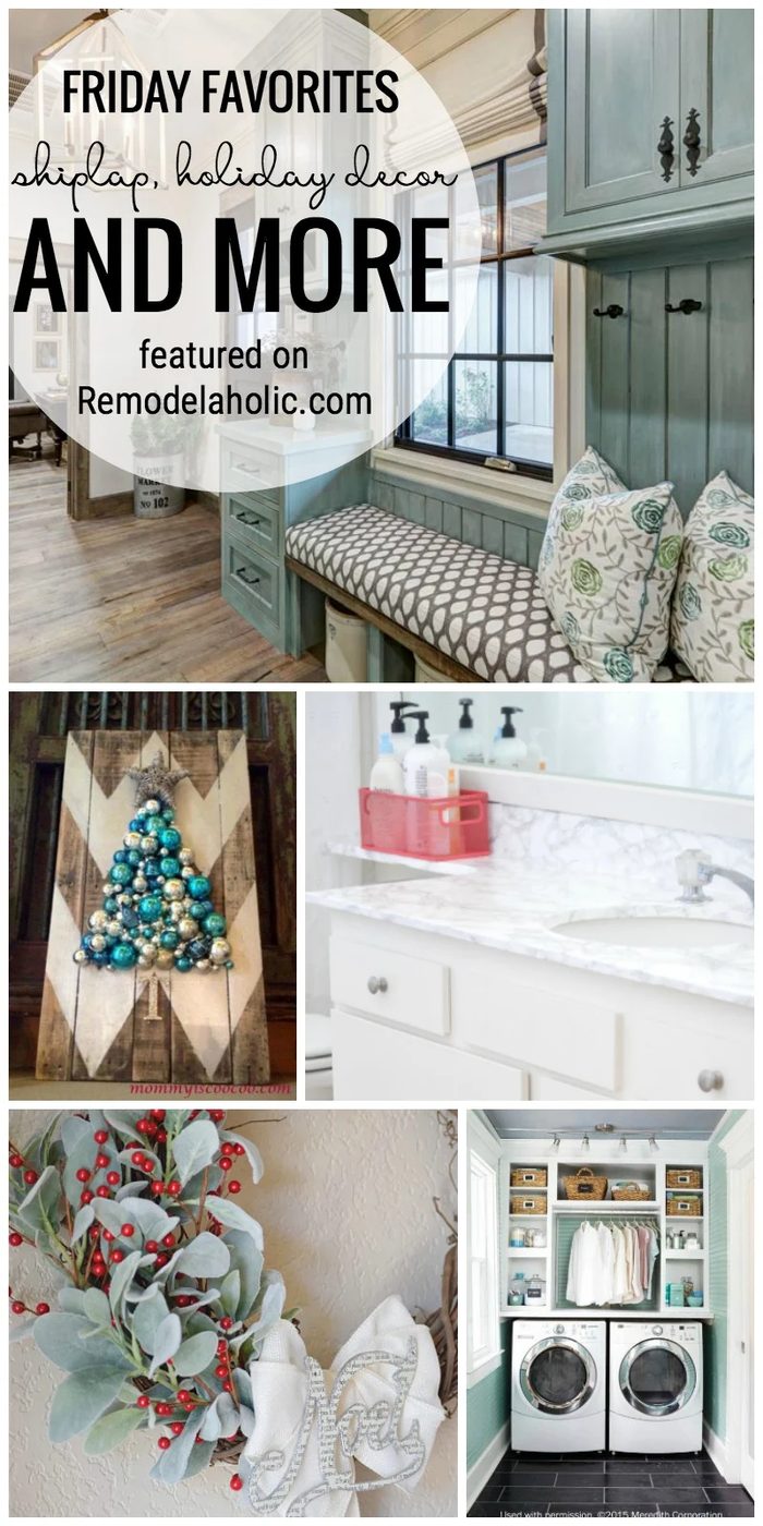 Friday Favorites Shiplap Holiday Decor And More Featured On Bekob Com