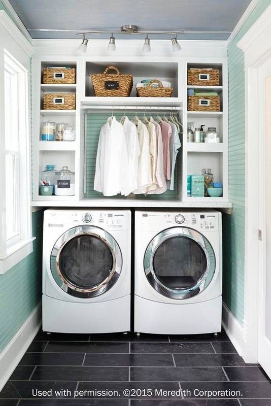 Laundry Room Envy For People Who Still Use Quarters Mint Green Laundry Room 56c73bc0cc657e184583d611 W620 H800