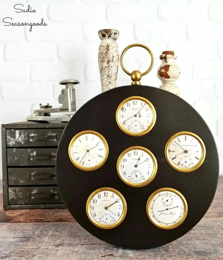 Pocket Watch Frame Upcycle, Sadie Seasongoods