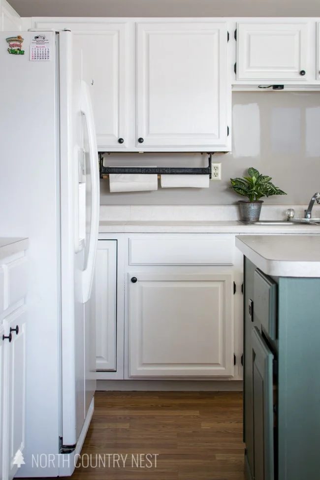 Repaint Kitchen Cabinets, North Country Nest